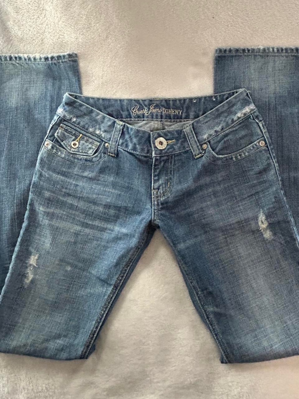 Guess Jeans Blue Bootcut Jeans